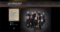 Desktop Screenshot of larrywilliamsband.com